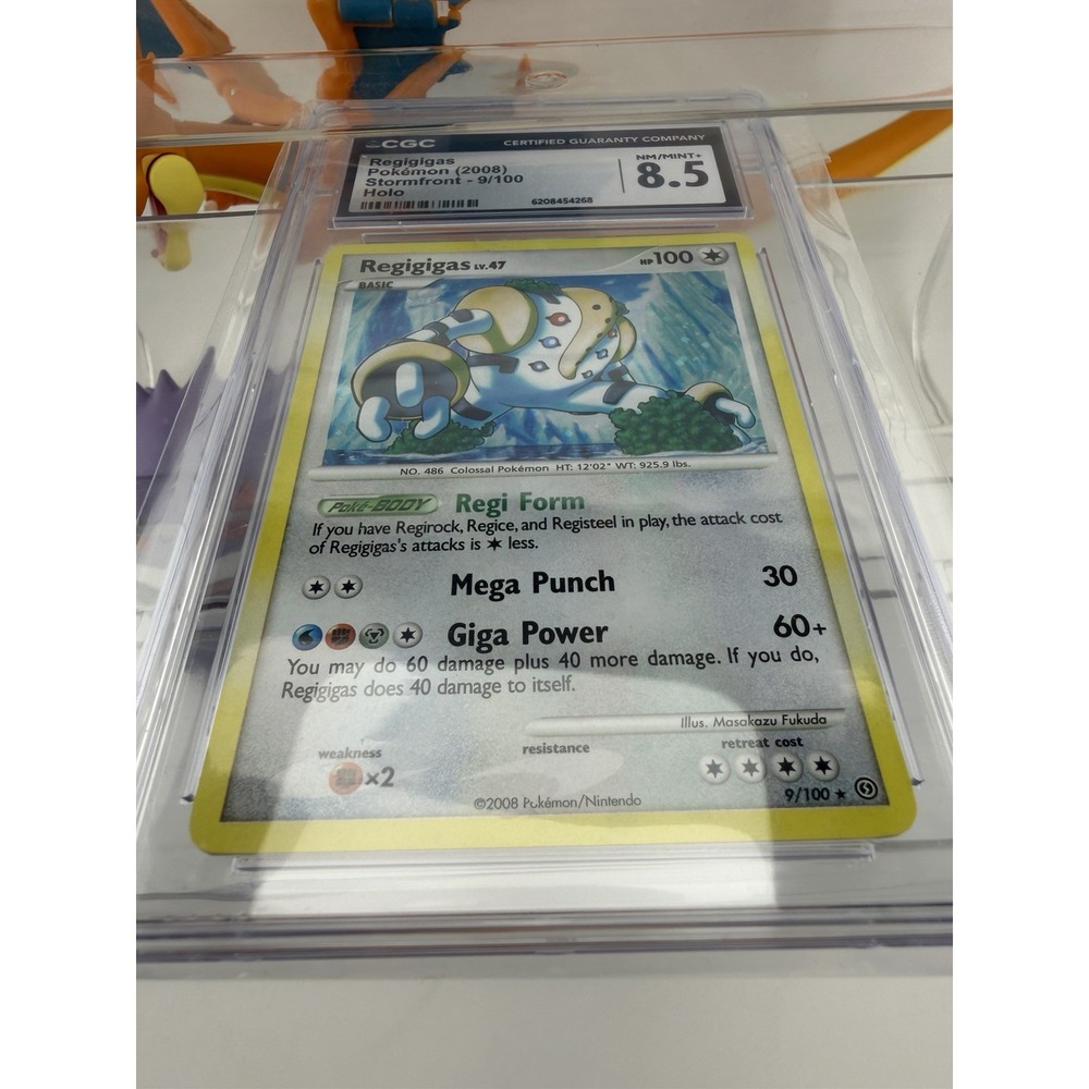 Regigigas Pokémon (2008) Stormfront - 9/100 Holo - Picture 5 of 6